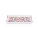 Floral Serving Platter- Pink