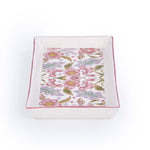 Floral Serving Platter- Pink