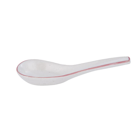 Floral Soup Spoon- Pink