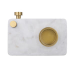 Decorative Camera Showpiece- Large, White & Gold