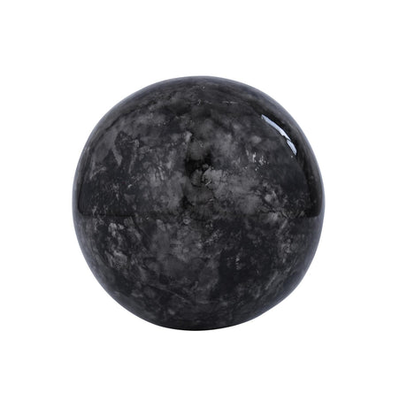 Metal Ball Table Decor Showpiece- Black