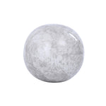 Metal Ball Table Decor Showpiece- White