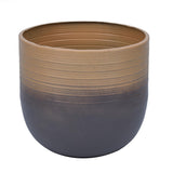 Ombre Metal Planter- Beige