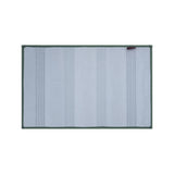 Dual Pattern Polyester 16" x 24" Bath Mat- Green