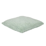 Waves Polyester 50 x 50 cm Filled Cushion- Green