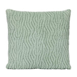 Waves Polyester 50 x 50 cm Filled Cushion- Green