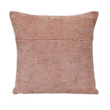 Slub Polyester 50 x 50 cm Filled Cushion- Blush