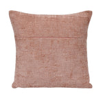 Slub Polyester 50 x 50 cm Filled Cushion- Blush