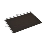 Geometric Pattern Placemat Set of 4- Brown