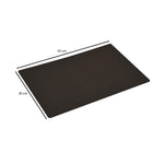 Geometric Pattern Placemat Set of 4- Brown
