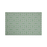 Floral PVC Placemat Set of 4- Green