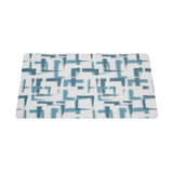 Abstract Printed EVA Placemat Set of 4- Blue