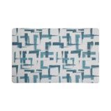 Abstract Printed EVA Placemat Set of 4- Blue