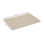 Abstract Pattern Placemat Set of 4- Beige