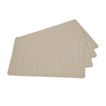 Abstract Pattern Placemat Set of 4- Beige