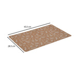 Leafy Printed EVA Placemat Set of 4- Brown