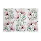 Floral PVC Placemat Set of 4- Pink