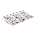 Floral PVC Placemat Set of 4- Pink