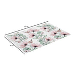 Floral PVC Placemat Set of 4- Pink