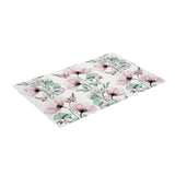 Floral PVC Placemat Set of 4- Pink