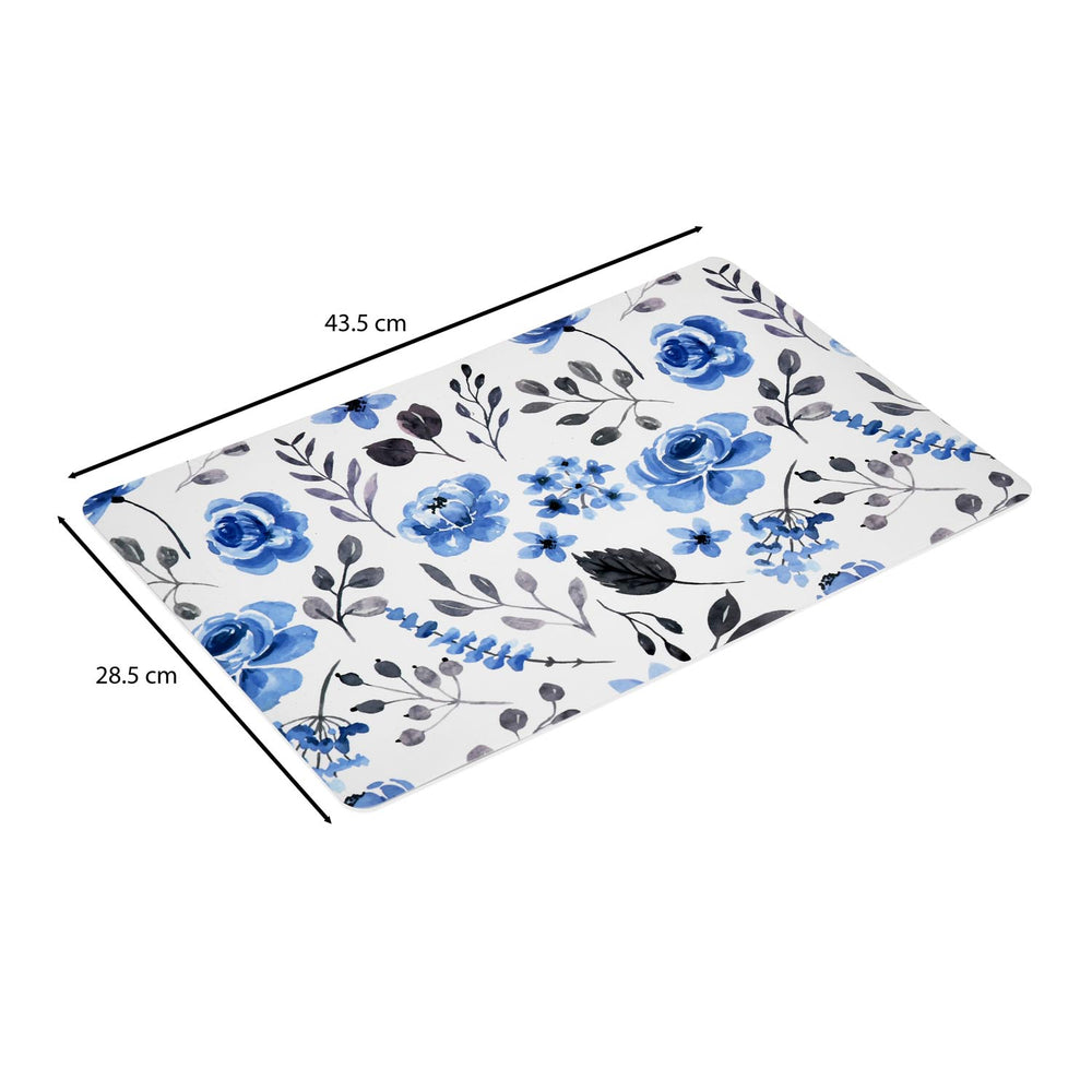 Orchard Print EVA Placemat Set of 4- Blue