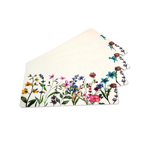 Bloom Print EVA Placemat Set of 4- Multicolor