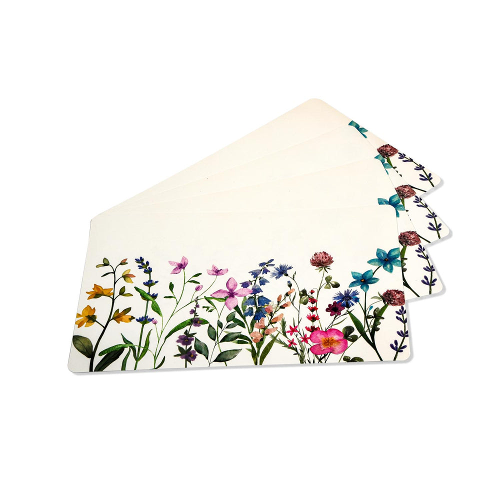 Bloom Print EVA Placemat Set of 4- Multicolor