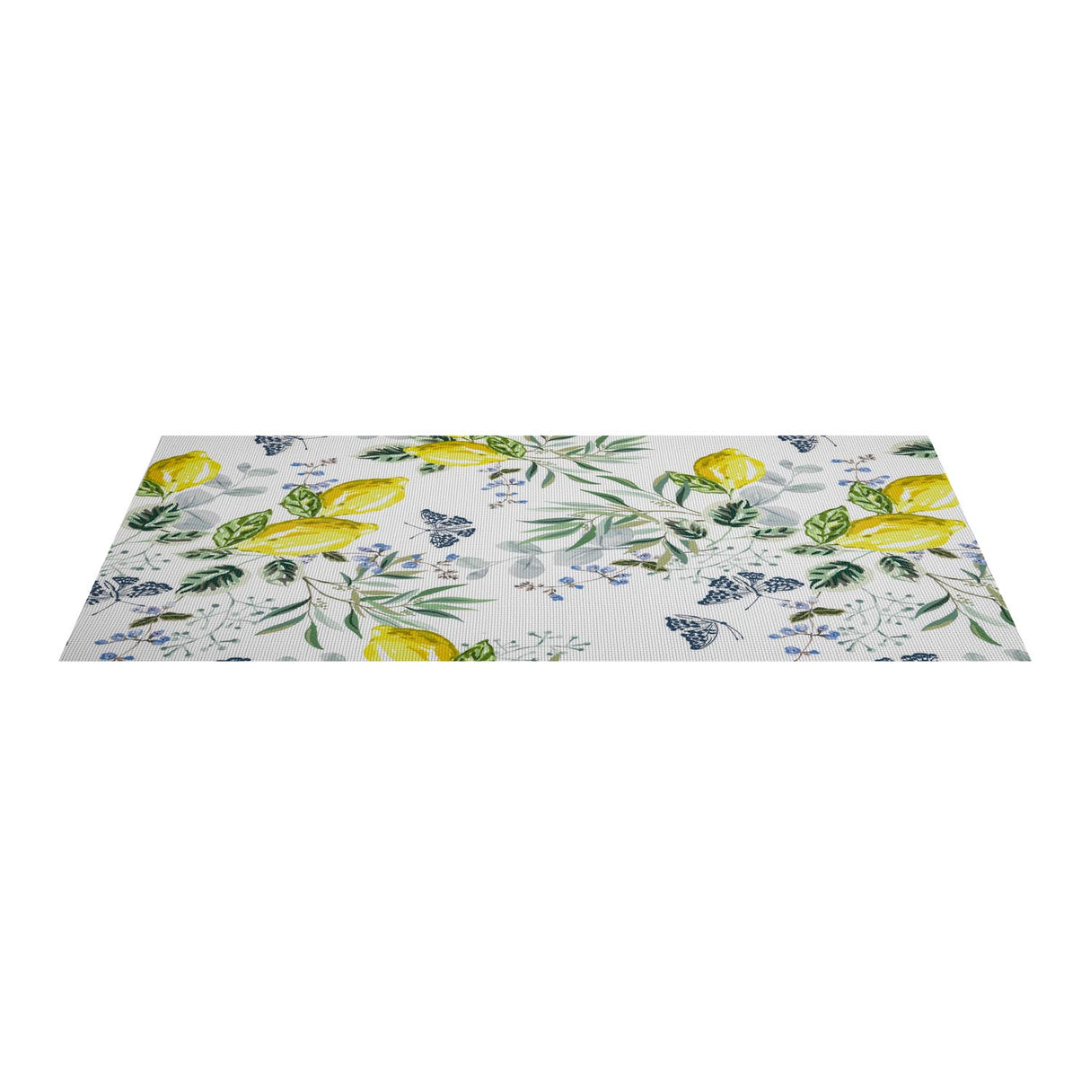 Lemon PVC Placemat Set of 4- Yellow
