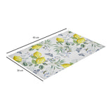Lemon PVC Placemat Set of 4- Yellow