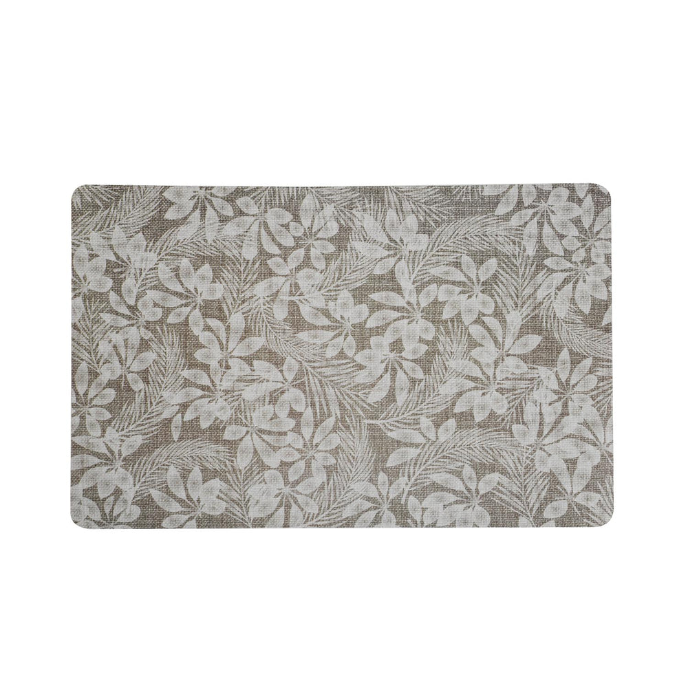 Floral Print EVA Placemat Set of 4- Beige