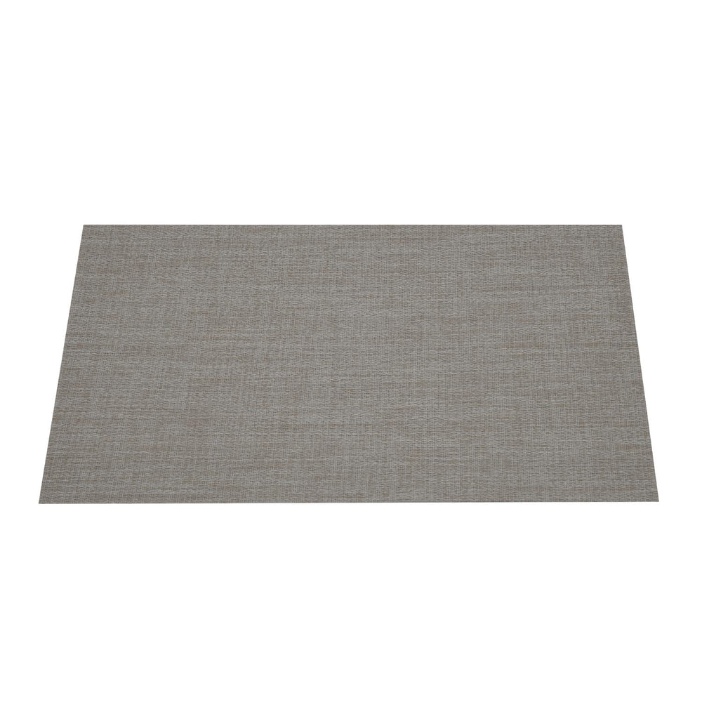 Solid PVC Placemat Set of 4- Beige