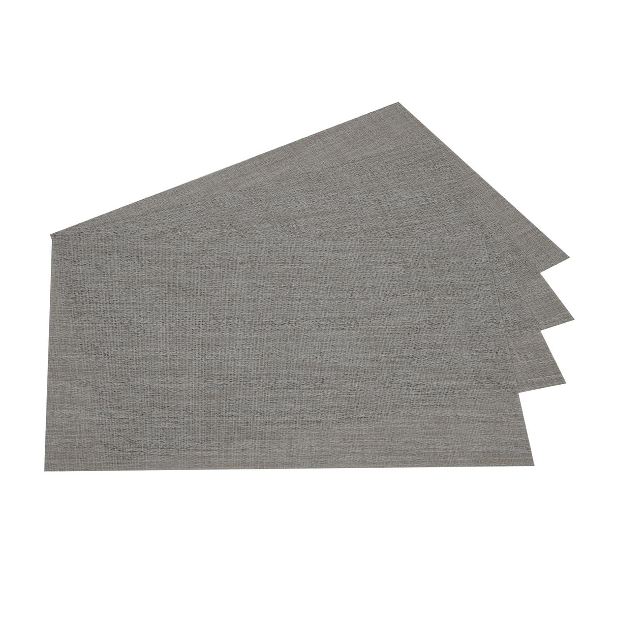 Solid PVC Placemat Set of 4- Beige