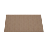 Solid PVC Placemat Set of 4- Beige