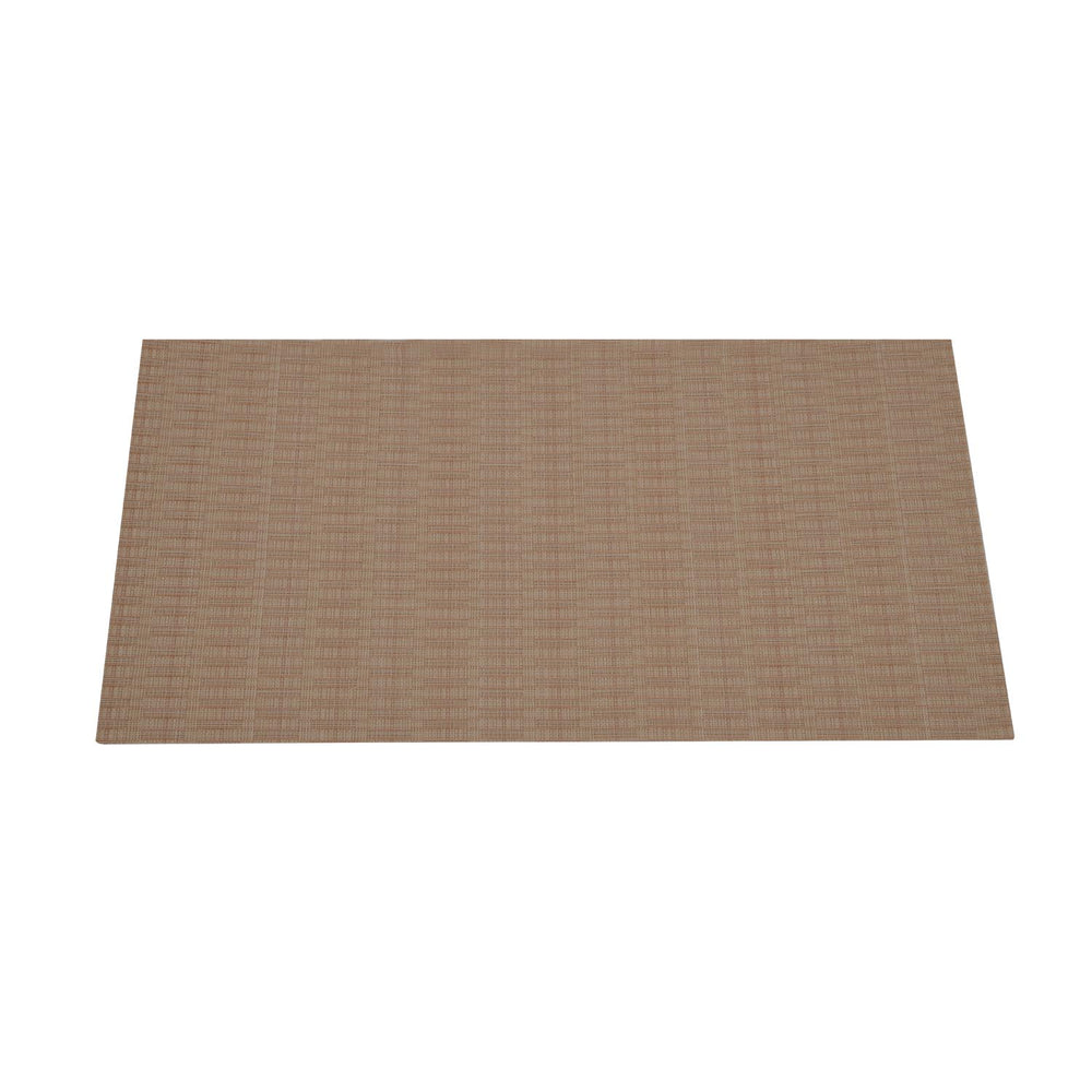 Solid PVC Placemat Set of 4- Beige