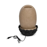 Meditating Buddha Wanter Fountain- Sand