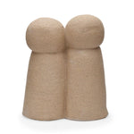 Trio Monks Polyresin Outdoor Showpiece- Sand