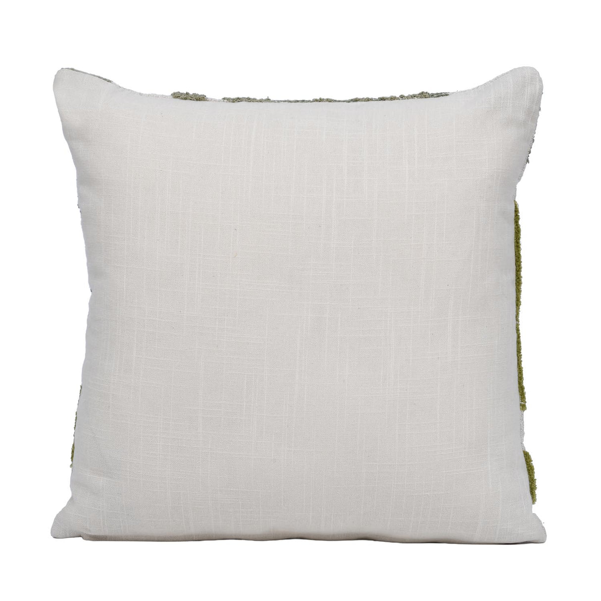 Tropical Embroidered 16" x 16" Cushion Cover- Green