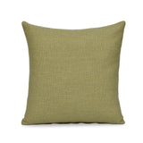 Nature Pulse Embroidered 16" x 16" Cushion Cover- Green