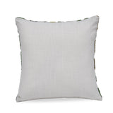 Garden Glow Embroidered 16" x 16" Cushion Cover- Green