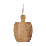 Wooden Cheese Board With Handle- Yellow