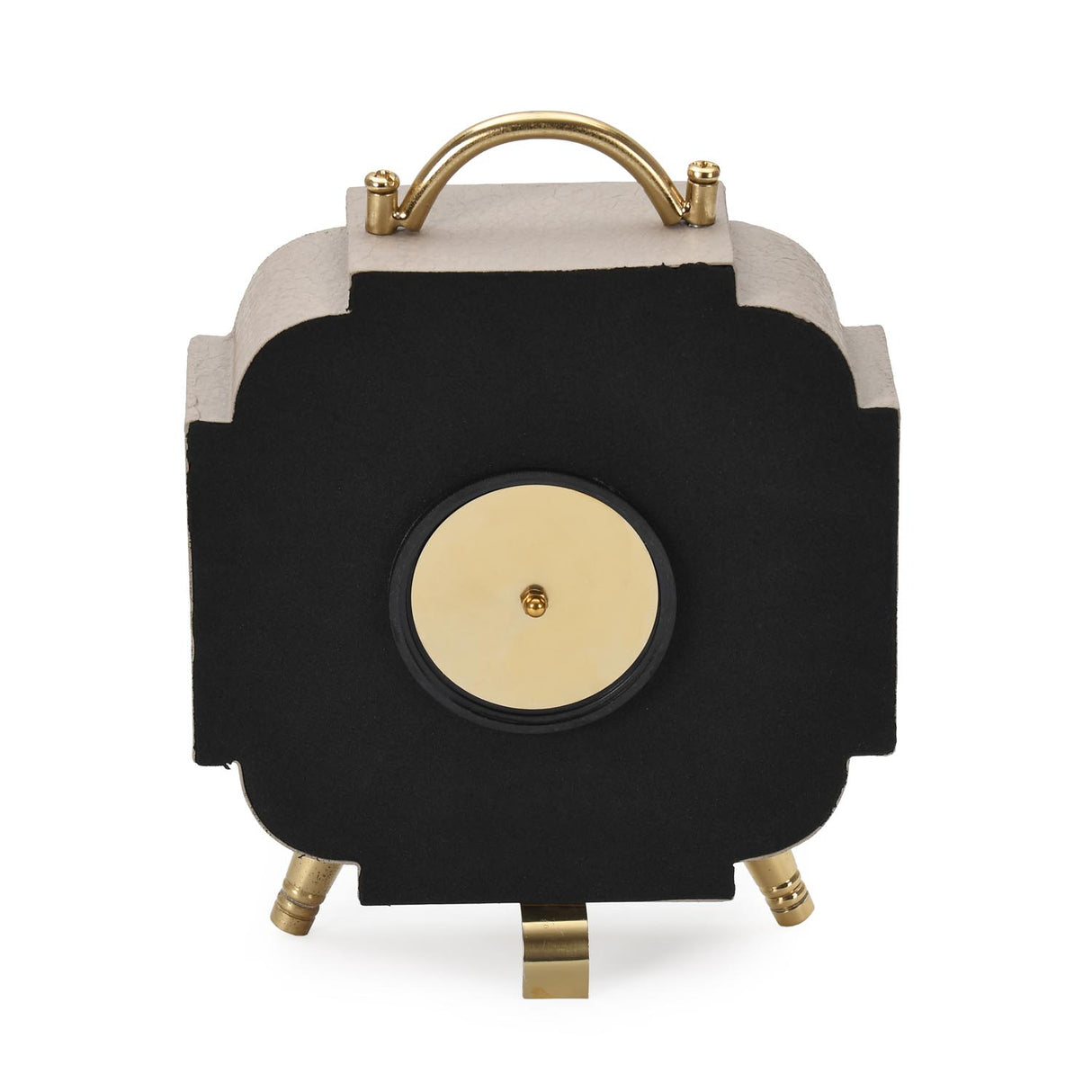 Classic Moroccan Table Clock- Taupe