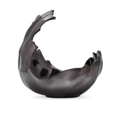 Hamatite Wave Aluminum Bowl- Grey
