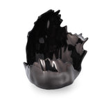 Hamatite Wave Aluminum Bowl- Grey