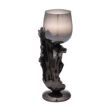 Tidal Splash Large Candle Holder- Grey