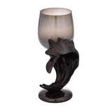 Tidal Splash Small Candle Holder- Grey