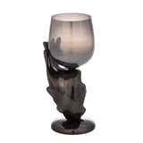 Tidal Splash Small Candle Holder- Grey