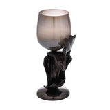 Tidal Splash Small Candle Holder- Grey
