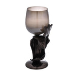 Tidal Splash Small Candle Holder- Grey