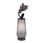 Decorative Hamatite Twig Large Vase- Grey