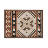 Meadow Patterned Embroidered Wall Art- Multicolor